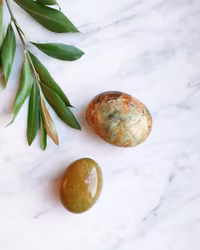 Grön Opal, palmstone