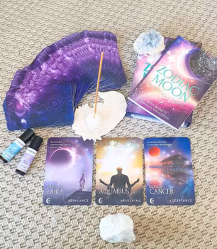Zodiac Moon Reading Cards