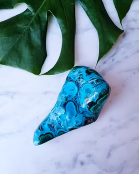 Malakit / Krysokolla fri form (1)