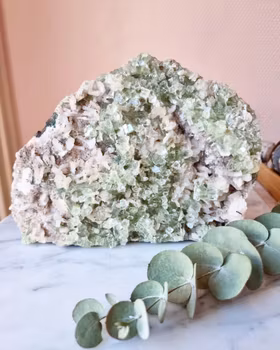 Grön Apofyllit, ca 3100gram