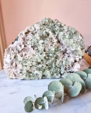 Grön Apofyllit, ca 3100gram