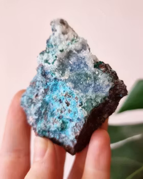 Aurichalcite, kluster nr 3