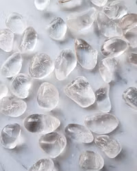 Bergkristall, liten trumlad