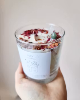 Kristalljus med doft av Ylang Ylang & Lime