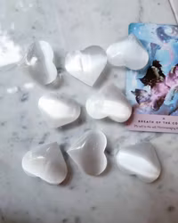 Selenithjärta, litet ca 5cm