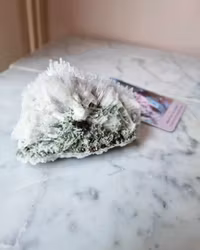 Skolecit, vitt kluster fr Indien ca 420 gram nr1.1 (scolecite)