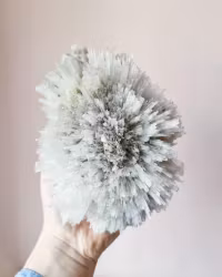 Skolecit, vitt kluster fr Indien Nr 4.4