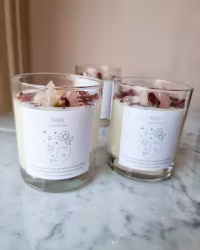 Kristalljus med doft av Pepparmint & Lavendel