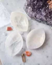 Selenitskål oval "öga"