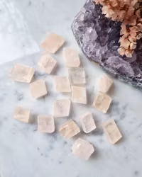 Optisk rosa kalcit, liten