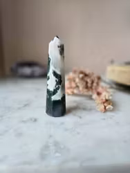 Mossagat, polerad spets, ca 10cm (P)