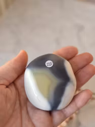 Orca Agat/Späckhuggar Agat, palmstone nr 2