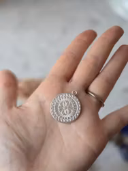 Mandala | Silver | Berlock | ca 30mm