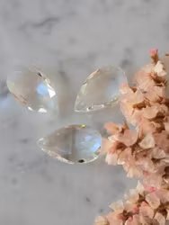 Glasprisma | Droppe | Stor | ca 38mm