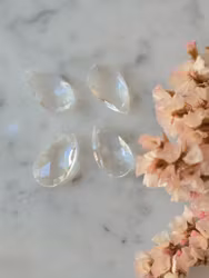 Glasprisma | Droppe | liten | ca 28mm