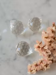 Glasprisma | Rund | stor | ca 35mm