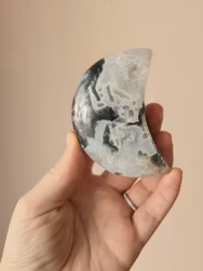 Mossagat, polerad stor måne nr C