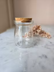 Glasburk, ca 7.5cm hög