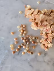 Månsten, 6mm pärla (8st]