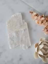 Selenit, rå skiva Mexico Nr 1