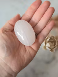 Rosa kalcit palmstone