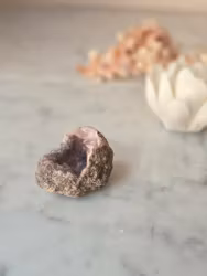 Rosa ametist liten geod (Argentina)