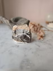 Zebra kalcit, rå bit nr 2