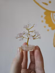 Kristallträd, Rosenkvarts 6-7cm