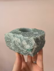 Ljuslykta, grön aventurin