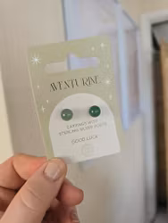 Örhängen | studs | Aventurin