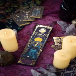 Tarot de Marseilla | Sagrada Madre rökelse med 2 kort - Sandalwood