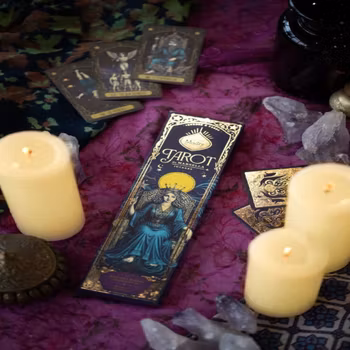 Tarot de Marseilla | Sagrada Madre rökelse med 2 kort - Sandalwood