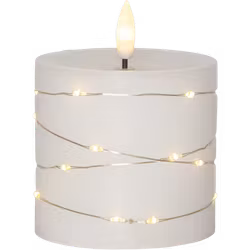 KOMMER SNART  Blockljus Flamme Dew