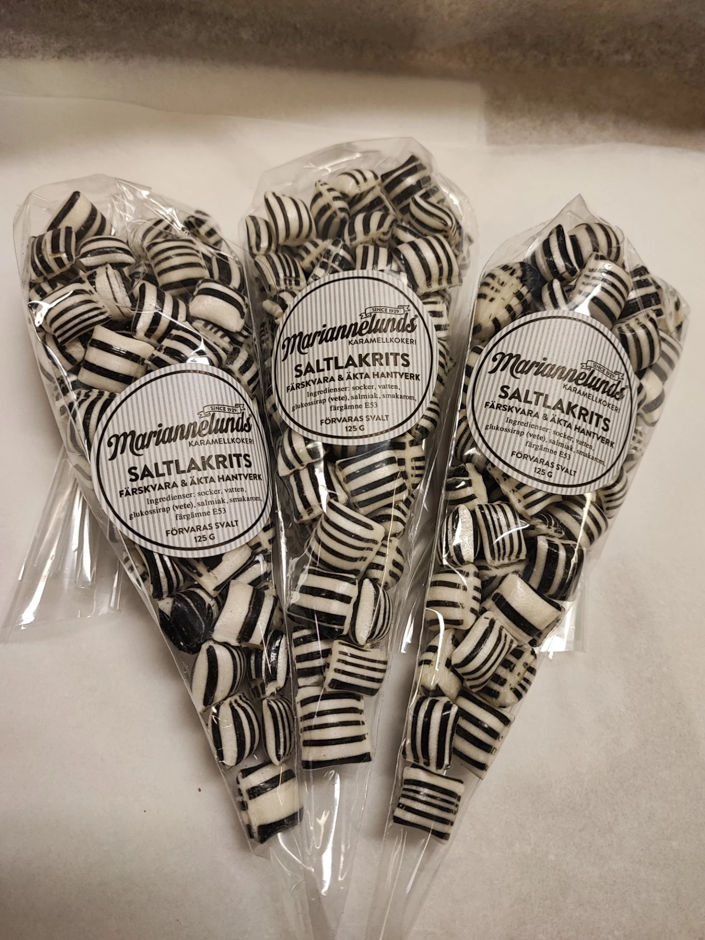 Saltlakrits Karameller