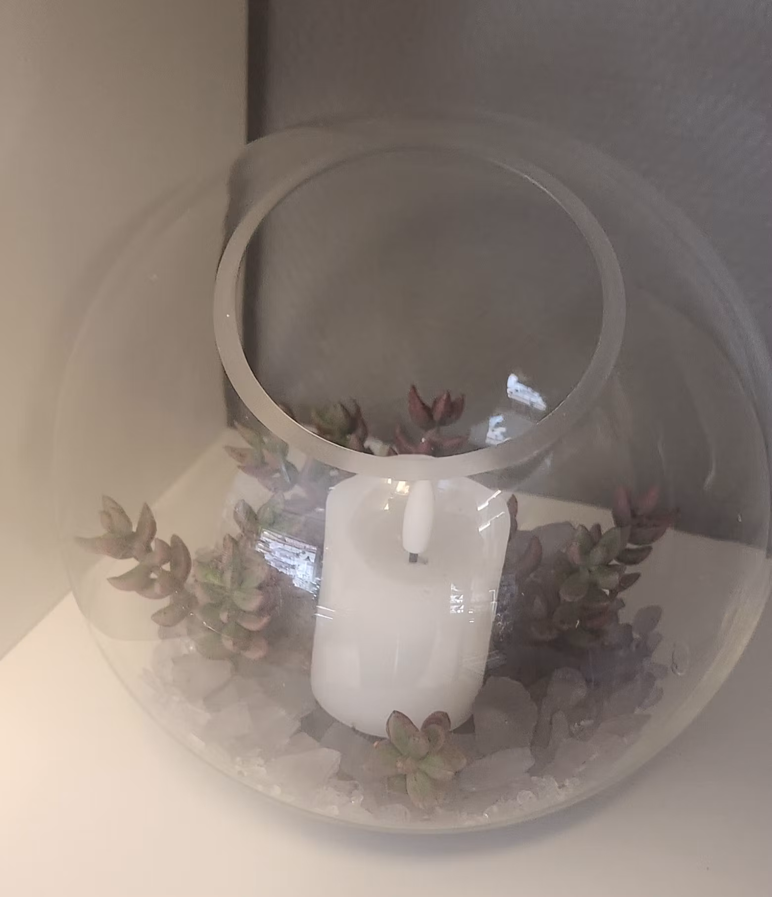 Glaskupa med tllbehör