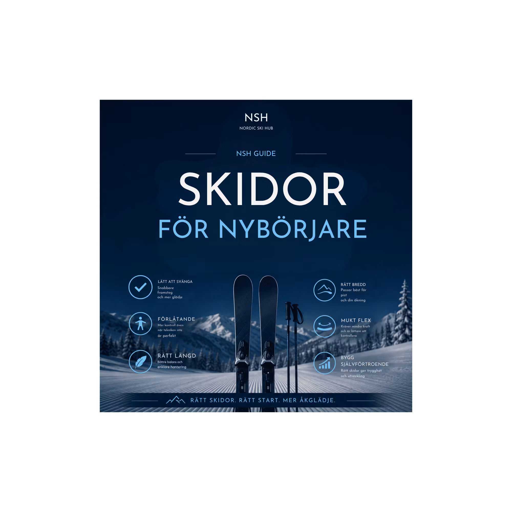 Skidor för nybörjare