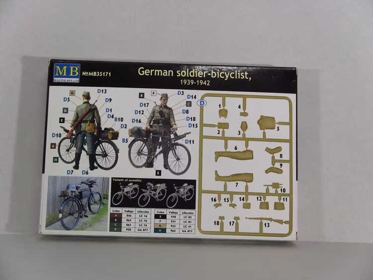 German soldier bicyclist 1939-1942