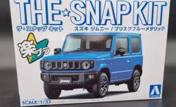 Snap Kit SUZUKI JIMNY BRISH BLUE METALLIC   1:32