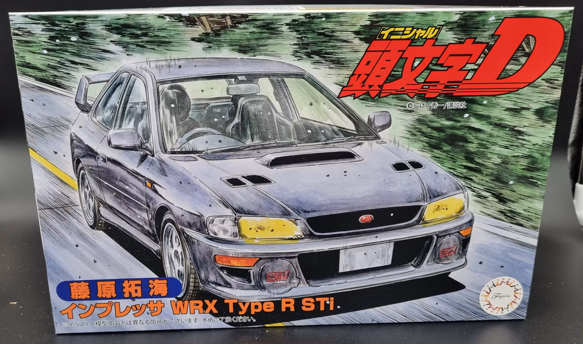 IMPREZA WRX TYPE R STI TAKUMI FUJIWARA 1/24