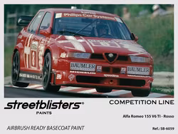 Alfa Romeo 155 V6 TI Röd - 1x30ml