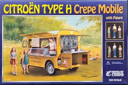 CITROEN H VAN CREPE MOBILE med Figurer 1/24