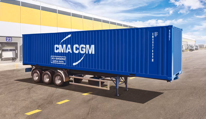 40’ Container Trailer 1/24