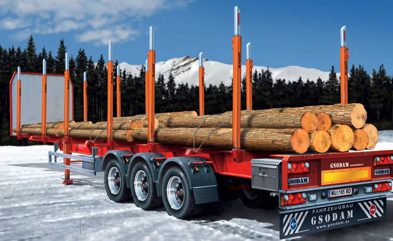 Timber Trailer 1/24