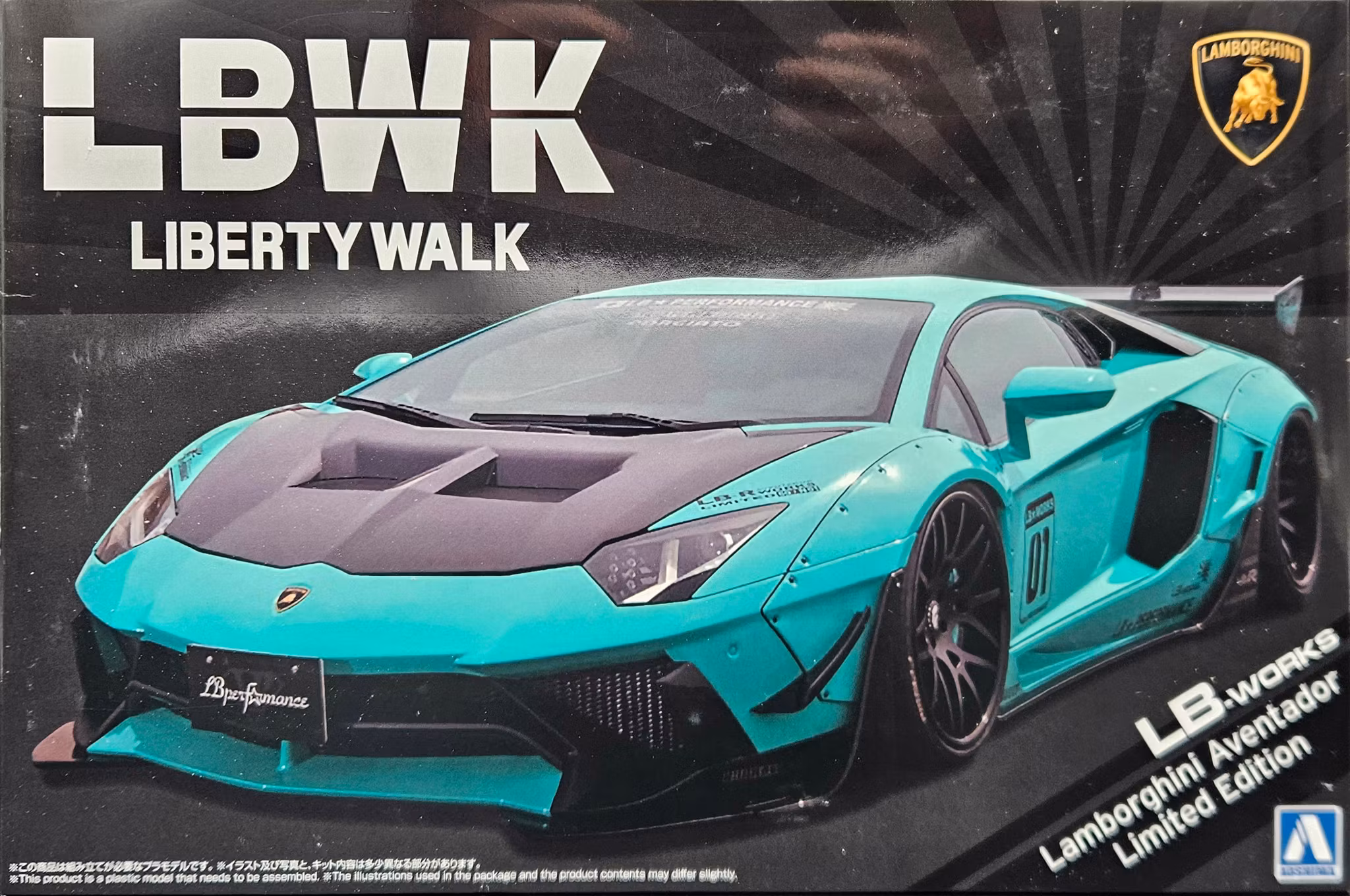 LB WORKS LAMBORGHINI AVENTADOR VERSION 2 1/24