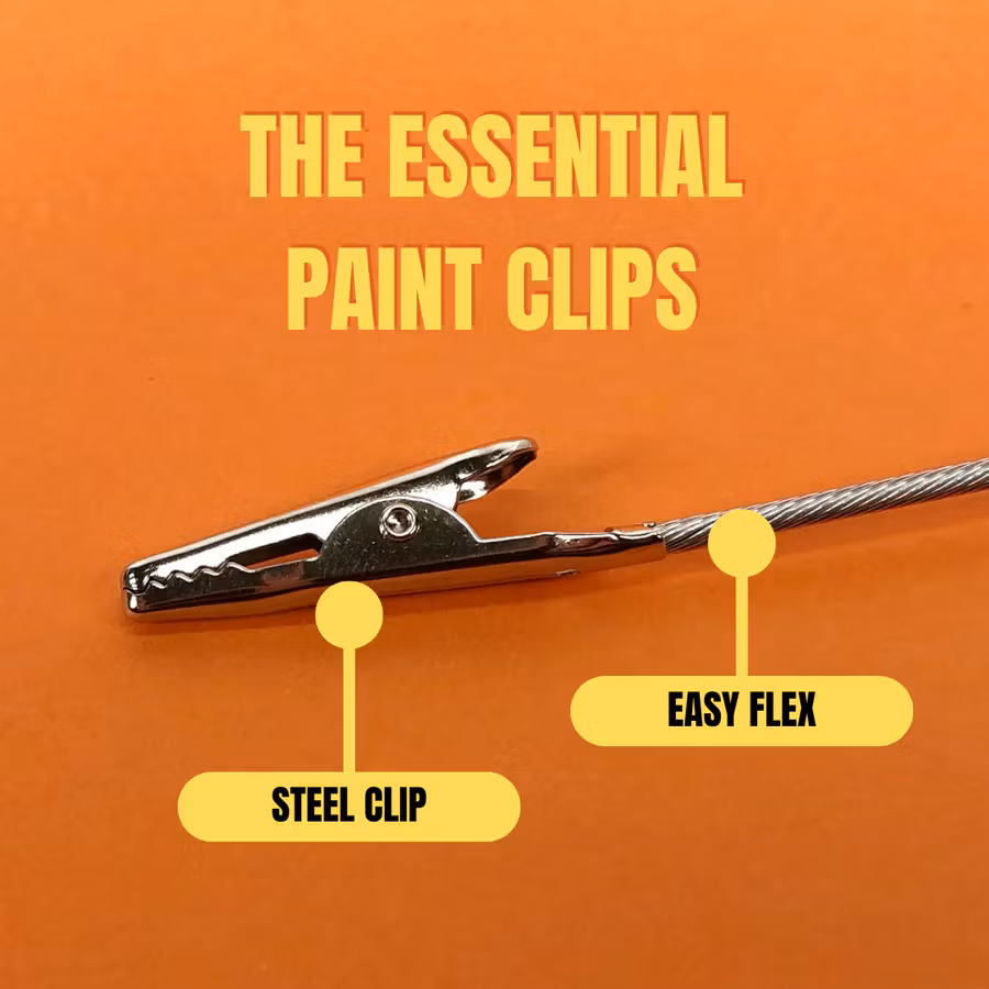 NINESTEPS Essential Paint Clips (15)