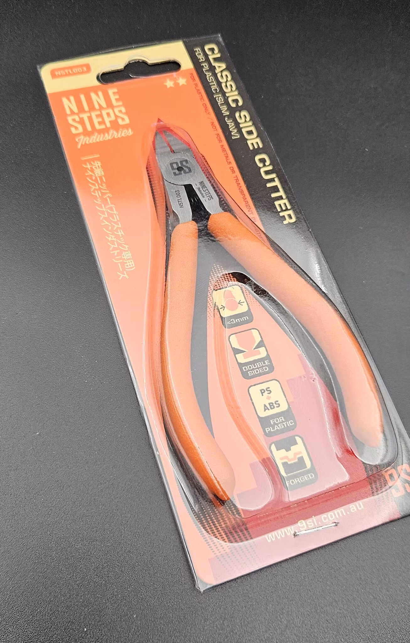 NINESTEPS Classic Side Cutter / Nipper (Slim Jaw)