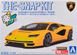 Snap-Kit LAMBORGHINI COUNTACH LPI 800-4 YELLOW   1:32