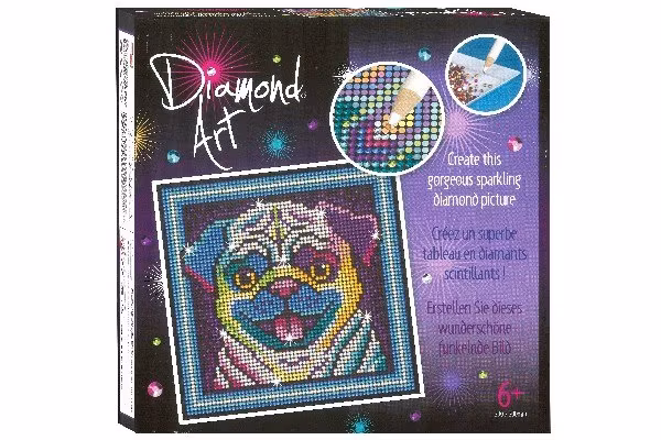 Diamond Art 20x20cm PUG
