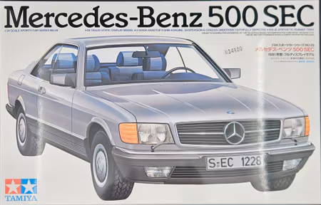 Mercedes-Benz 500 SEC 1/24