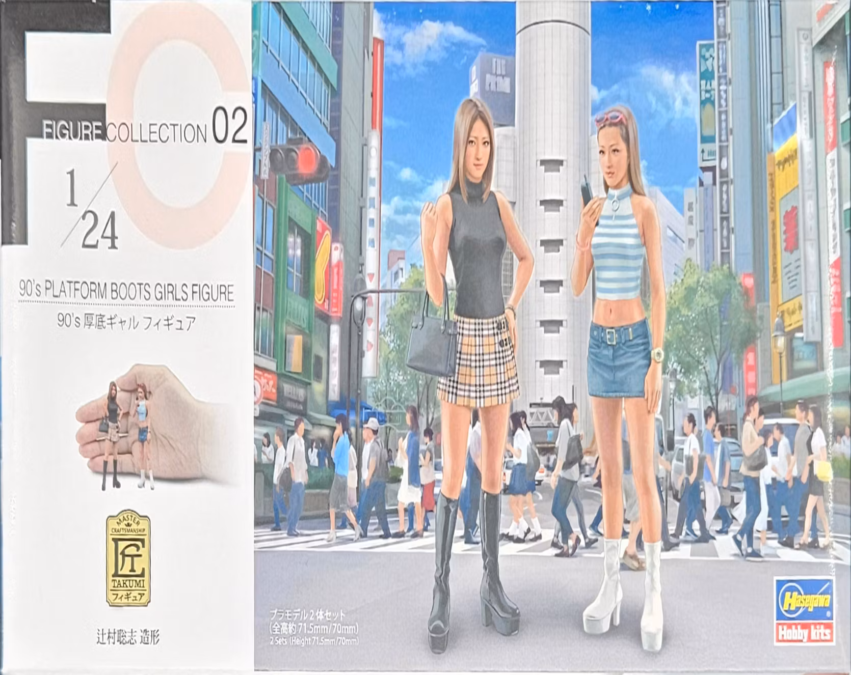 Platform boots girls, 2 Figurer 1/24